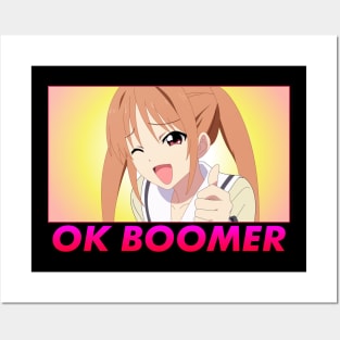 OK BOOMER Posters and Art